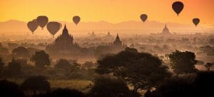 Accessible Myanmar Pagan Balloons by